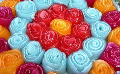 عکس ژله گلدار