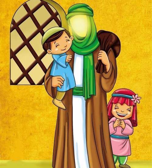 عکس امام زمان کارتونی
