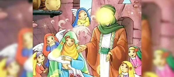 عکس امام زمان کارتونی