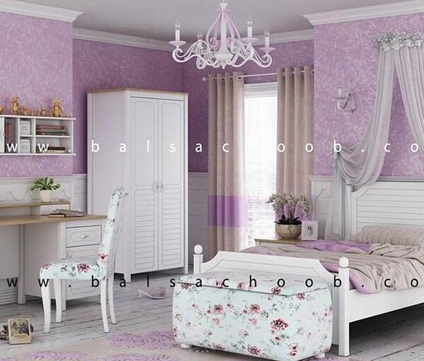 عکس دکوراسیون اتاق دخترانه