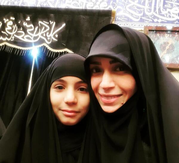 عکس الهام چرخنده و همسر جدیدش