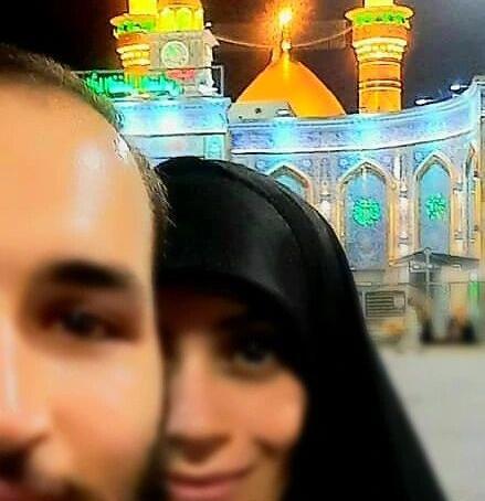 عکس الهام چرخنده و همسر جدیدش