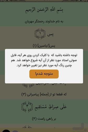 سوره یاسین کامل عکس صوتی