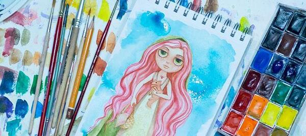 عکس ایده نقاشی نوجوان سالم