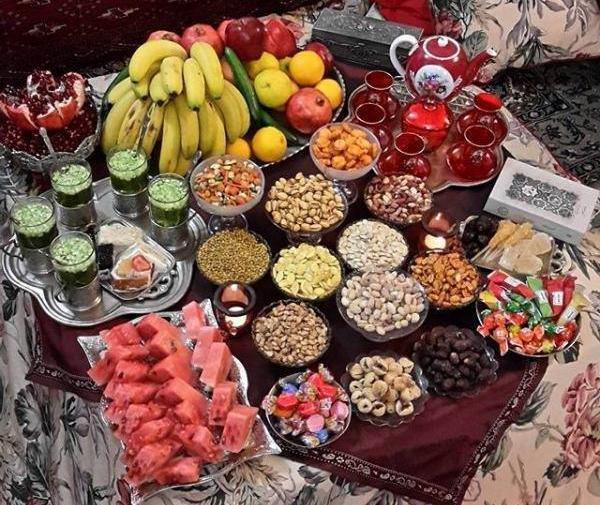 عکس ایده شب یلدا سنتی