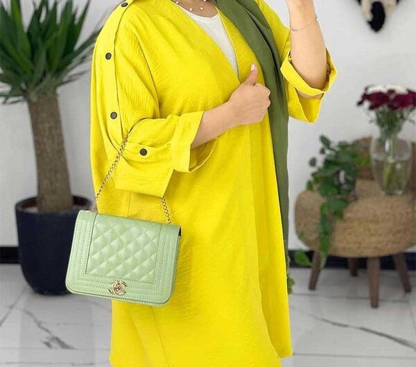 عکس مدل مانتو ابروبادی کیمونو
