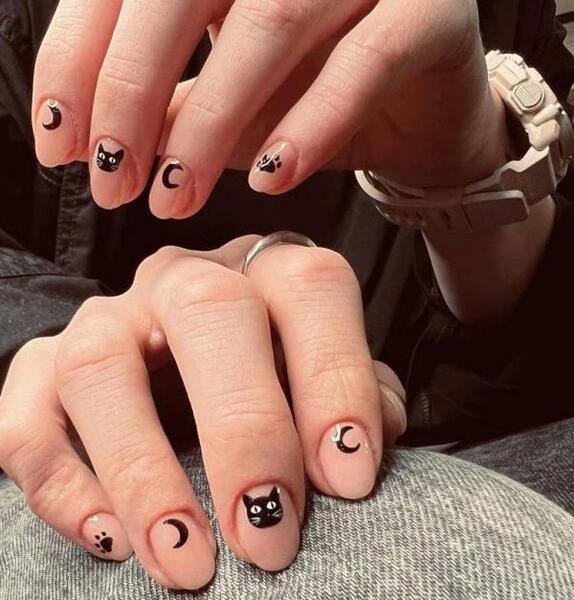 عکس ژلیش ناخن عروسکی