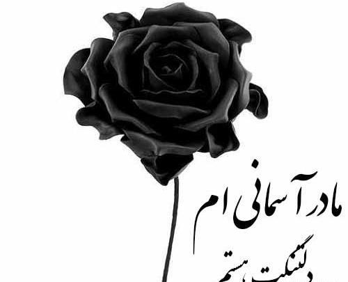 عکس نوشته دلتنگی عزیز از دست رفته