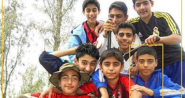 عکس بچگی مهدی طارمی