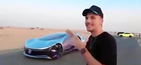 عکس توی مرسدس بنز