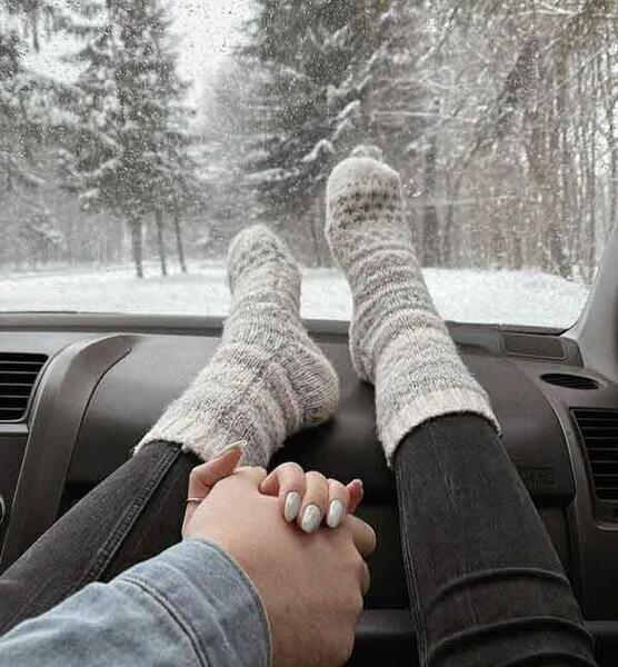 عکس برف عاشقانه برای پروفایل