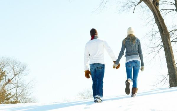 عکس برف عاشقانه برای پروفایل