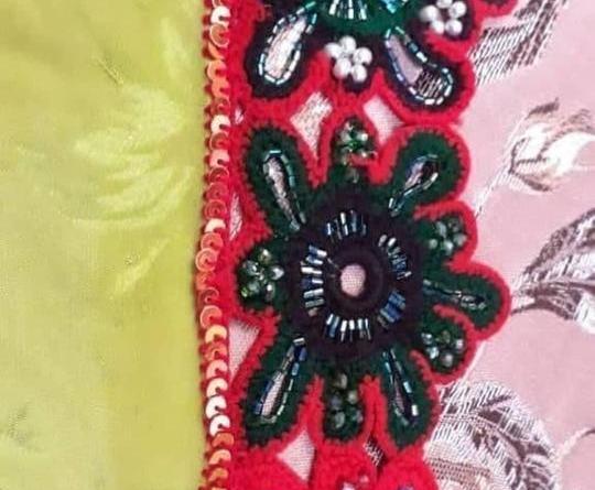 عکس کریشی با نخ کاموا