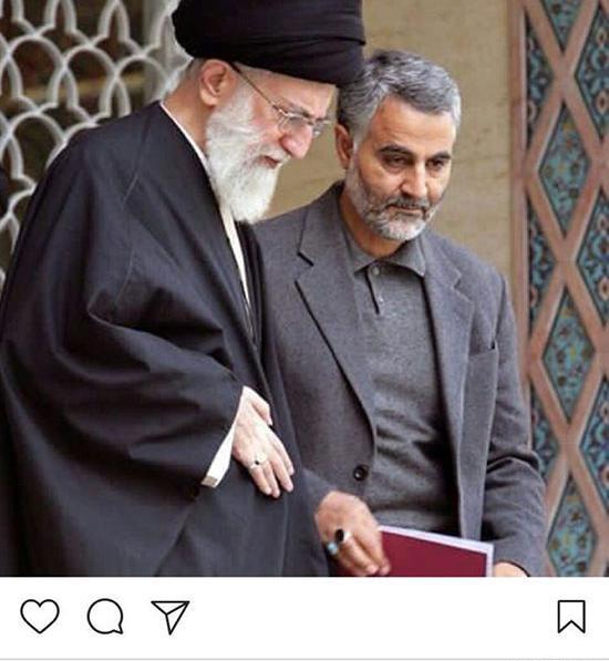عکسی از سردار سلیمانی