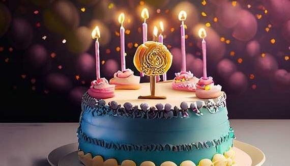 عکس کیک تولد هنری
