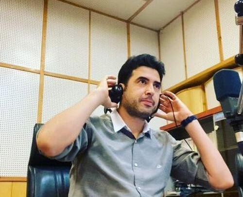 عکس ایناز امید گوینده رادیو زاهدان