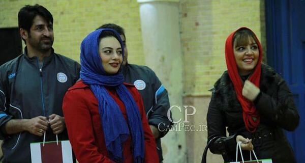عکس شقایق دهقان و فرزندانش