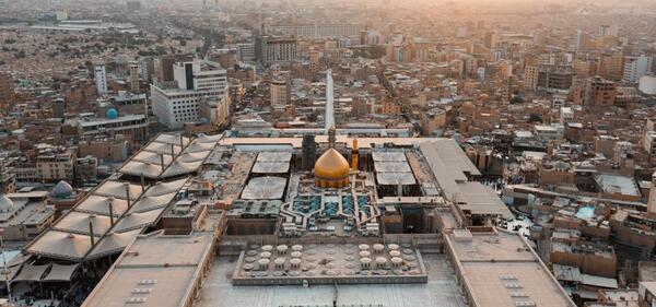 عکس هوایی نجف اشرف