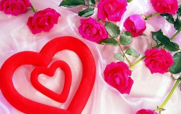 عکس قلب صورتی برای پروفایل