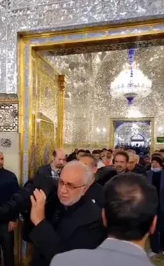 عکس ضریح امام رضا شلوغ