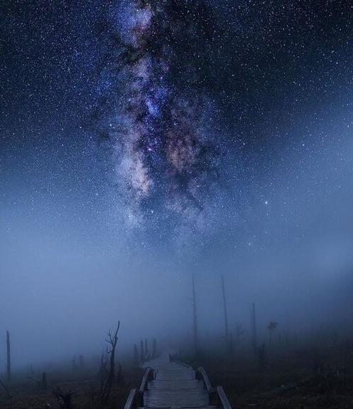 عکس شب آسمان
