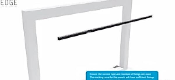 عکس شیشه سکوریت تراس
