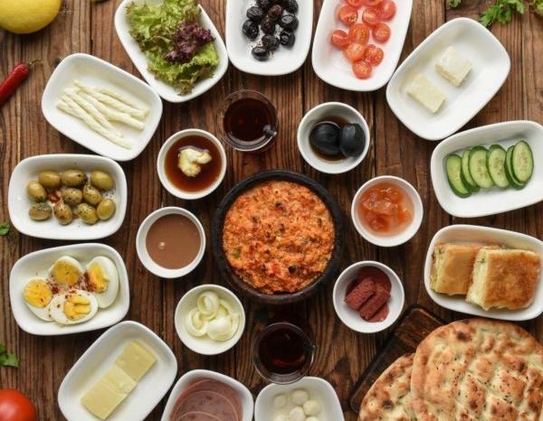 عکس دریا صبحانه