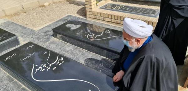 عکس داماد روحانی و دخترش