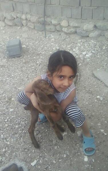 عکس زهرا کوچولو گمشده