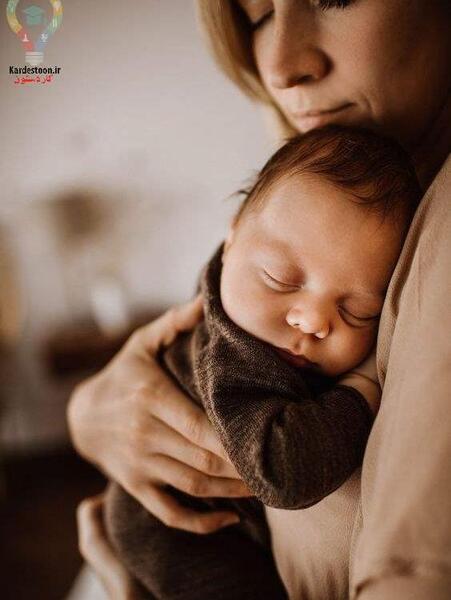 ژست عکس مادر و فرزند
