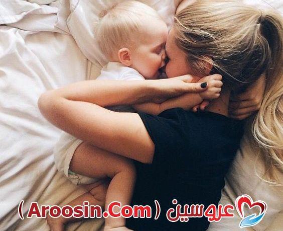 ژست عکس مادر و فرزند