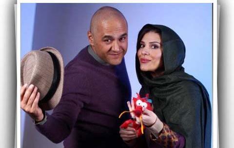 عکس رامبد جوان با سحر دولتشاهی