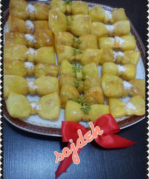 عکس خاگینه پاپیونی