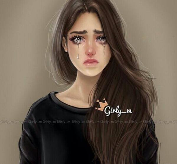 عکس گریه ی دختر برای پروفایل