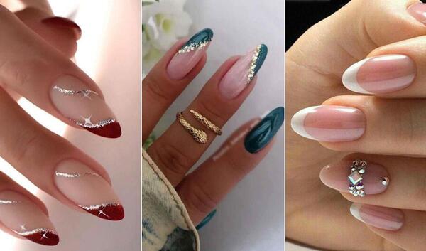 عکس طرح ناخن فرنچ جدید