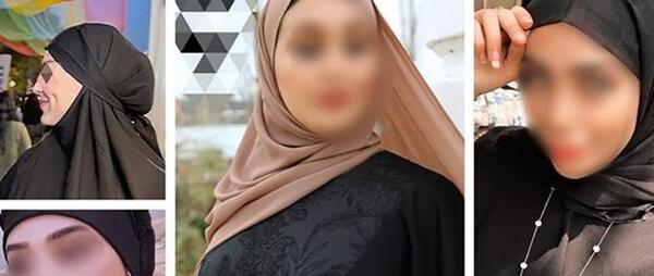 عکس دختر با حجاب در حال گریه