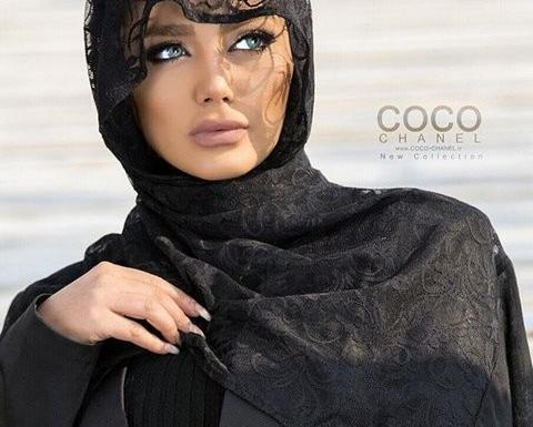عکس شال مشکی جدید