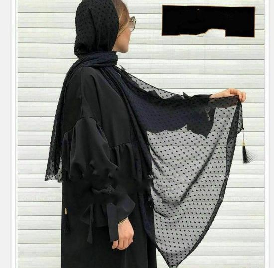 عکس شال مشکی جدید
