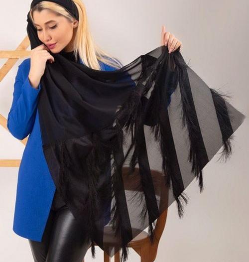 عکس شال مشکی جدید