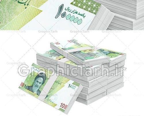عکس بارش پول