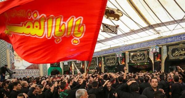 عکس نوشته متن کامل زیارت عاشورا