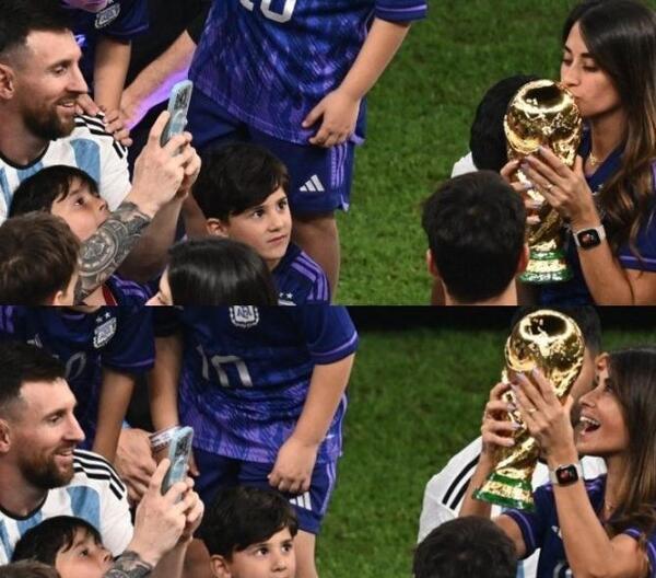عکس زن رونالدو در جام جهانی ۲۰۲۲