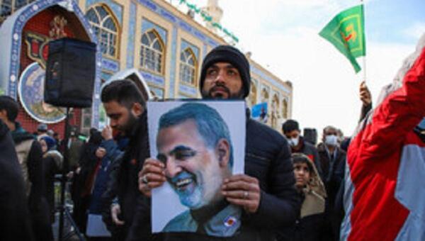 عکس مراسم سالگرد حاج قاسم سلیمانی
