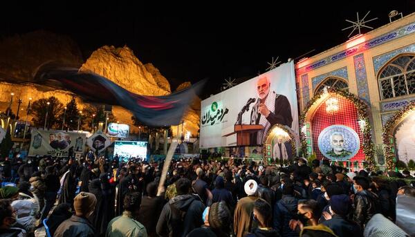 عکس مراسم سالگرد حاج قاسم سلیمانی