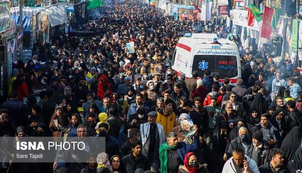عکس مراسم سالگرد حاج قاسم سلیمانی
