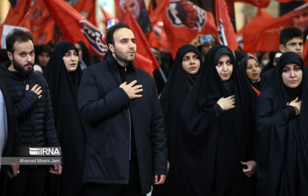 عکس مراسم سالگرد حاج قاسم سلیمانی