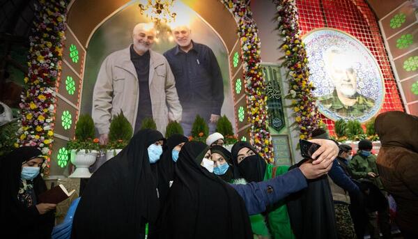 عکس مراسم سالگرد حاج قاسم سلیمانی