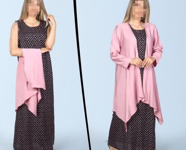 عکس مدل مانتو جدید ساحلی