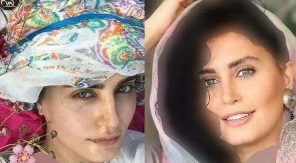 عکس ژاله صامتی بدون ارایش