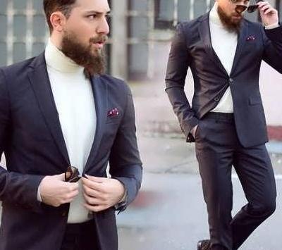 عکس لباس مجلسی مردانه با پاپیون